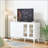 Farmhouse Buffet Cabinet, Coffee Bar With 3 Drawers And Pop-Up Doors, Large Rustic Sideboard For Dining Room, Kitchen, Hallway, And Living Room-2033937127