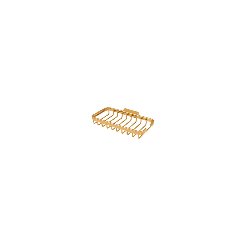 Shower Basket, PVD Polished Brass