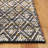 Natura Hand Woven Wool/Cotton Geometric Rug in Yellow/Black/Ivory-2130083202