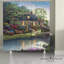 Rideau de douche Thomas Kinkade Stoney Creek Cottage