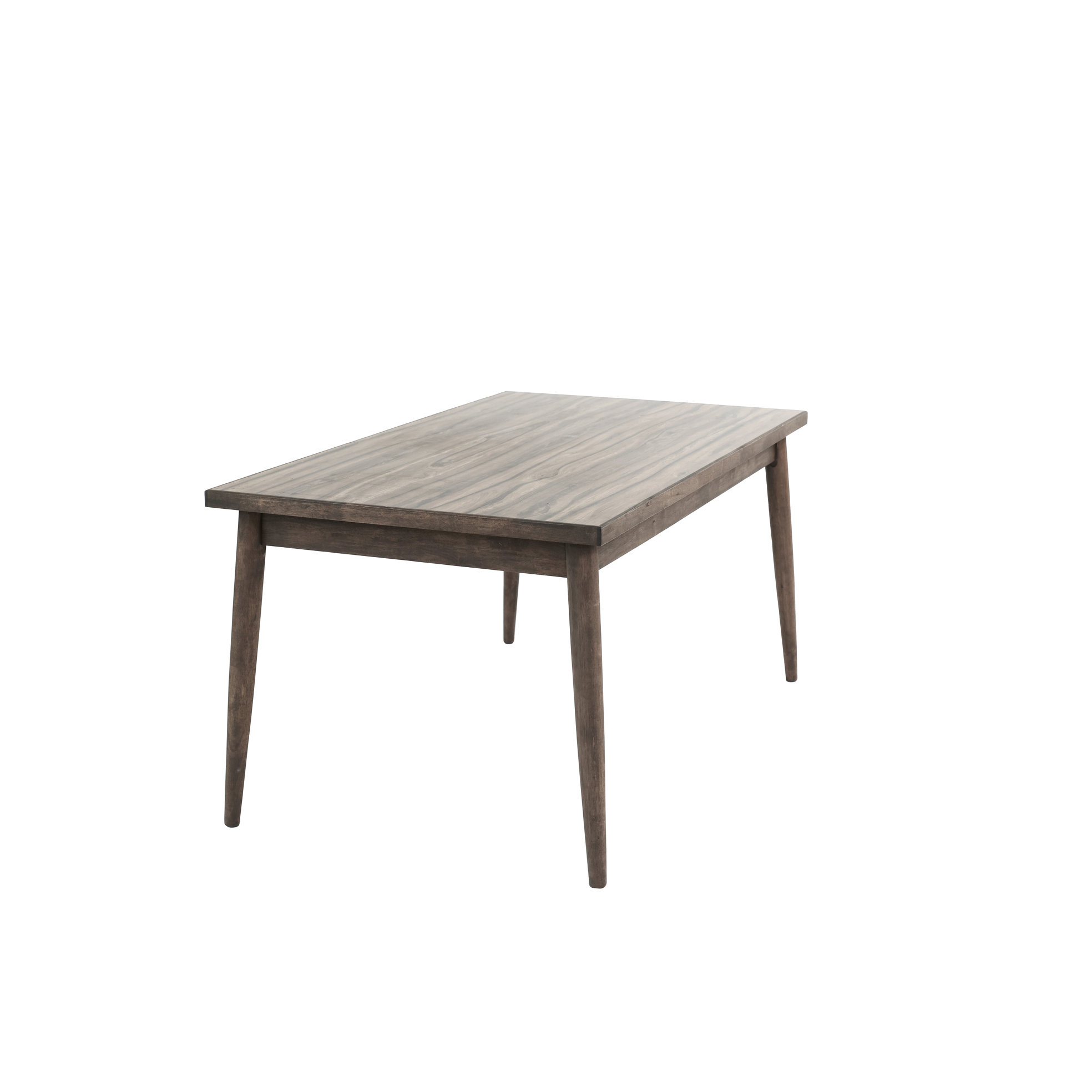 George Oliver Classic Rectangular Dining Table With Solid Wood And ...