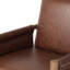 Kellis Leather Upholstered Arm Chair