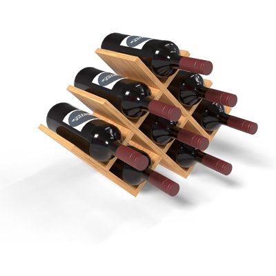 Support à vin pour comptoir à vin 8 bouteilles