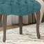 Chaise Parsons rembourrée et capitonnée Richard-659068667