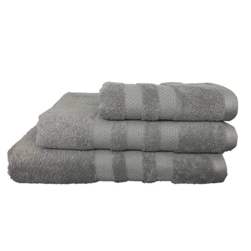Cotton Hand Towel, Grey
