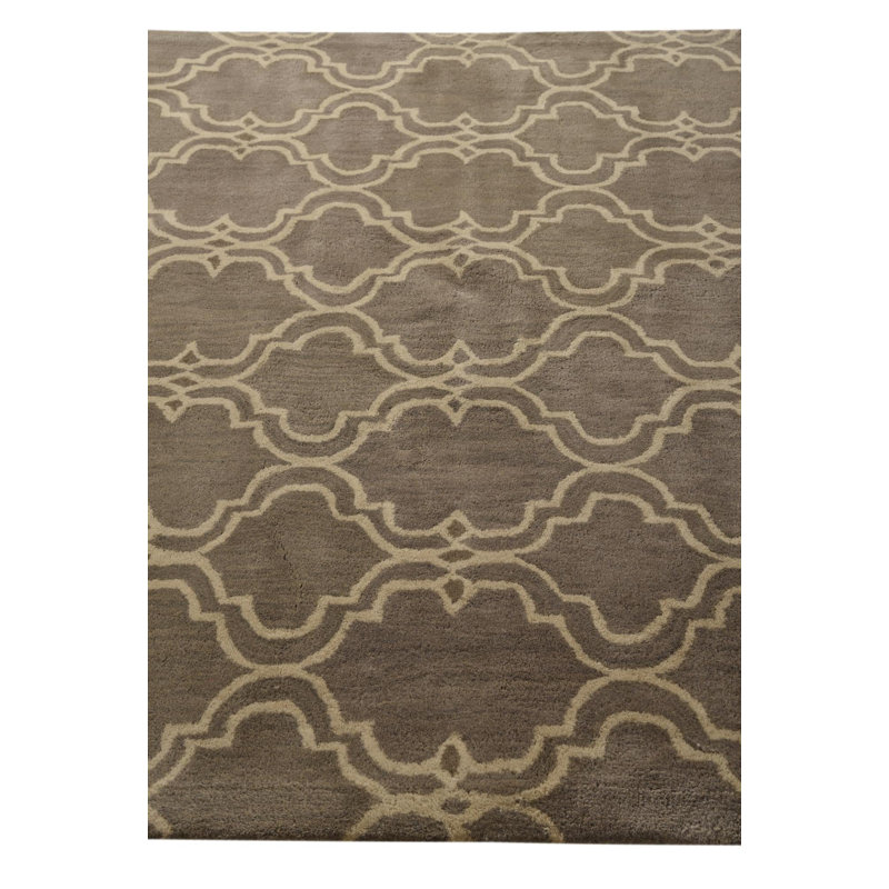 Tapis gris clair Otto