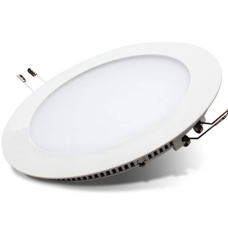 24W Recessed Round LED Mini Panel 280mm diameter 4000K