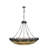 Shell And Ribbon 8 - Light Bronze Single Pendant