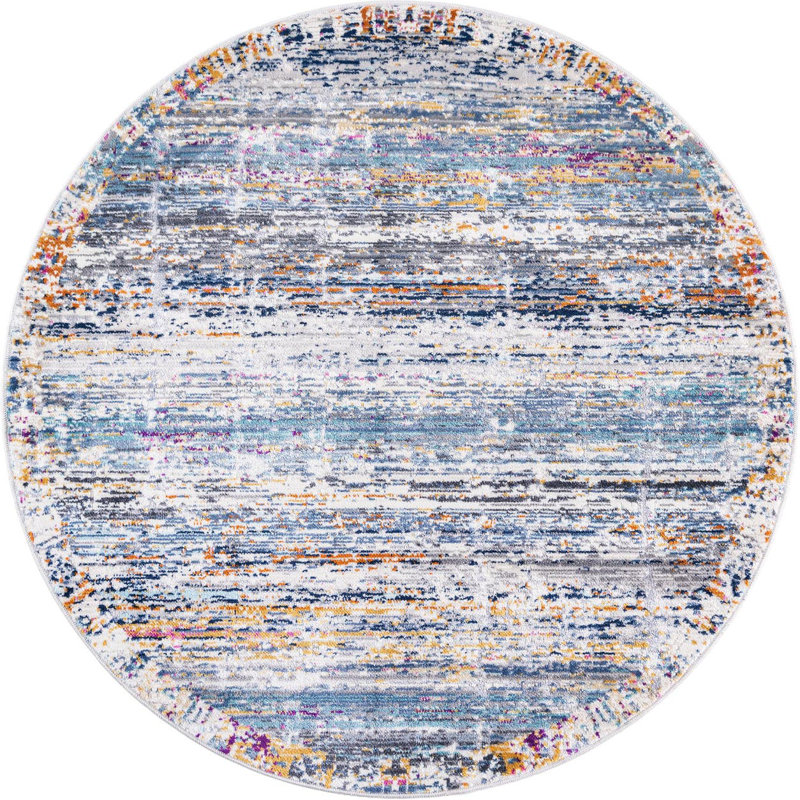 Indoor Rug, Round 3'7"