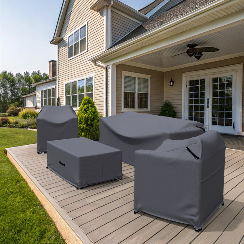 Brandtley Outdoor Metal Seating Group Cover