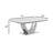 Katrell Rectangular Faux Marble Top Dining Table
