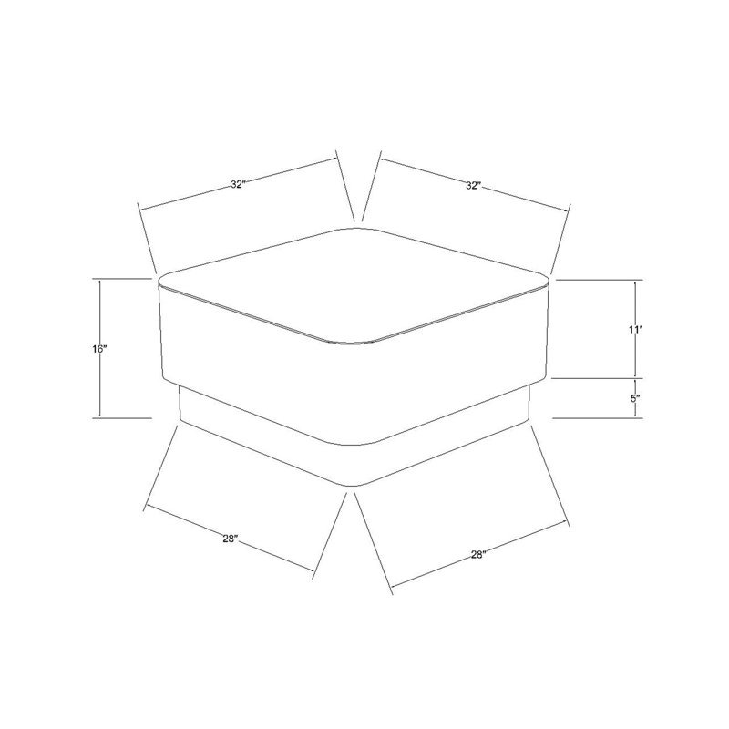 Klenk Solid Coffee Table