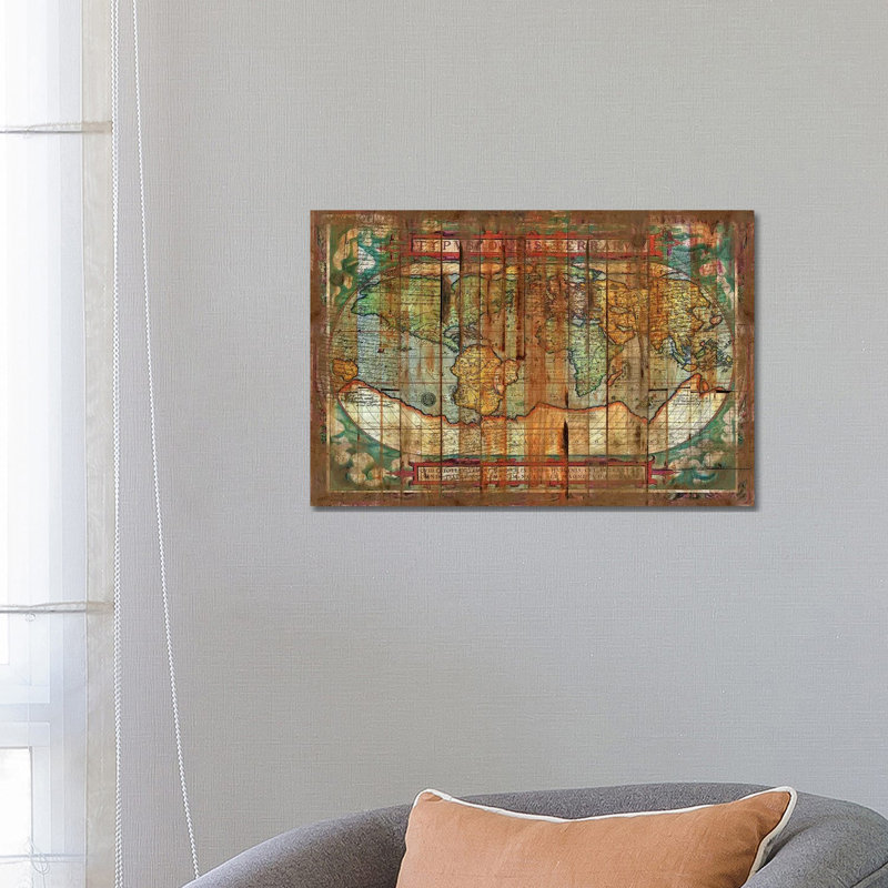 Antique World by Diego Tirigall - Wrapped Canvas Gallery-Wrapped Canvas Giclée, 66.04 cm H x 45.72 cm W x 3.175 cm D