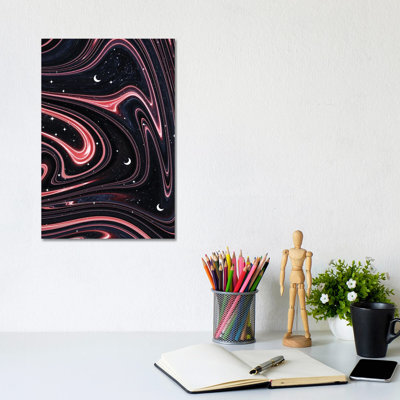 Marbled Space by Emanuela Carratoni - No Frame Gallery-Wrapped Canvas Giclée on Canvas