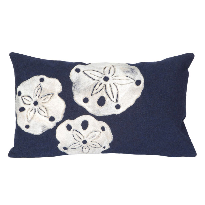  Outdoor Rectangular Pillow Cover & Insert, Blue