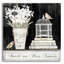 «Amaryllis Still Life» par Cindy Jacobs, art mural en verre acrylique-1589427063
