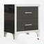 Table de chevet 2 tiroirs Hartwig-993763476