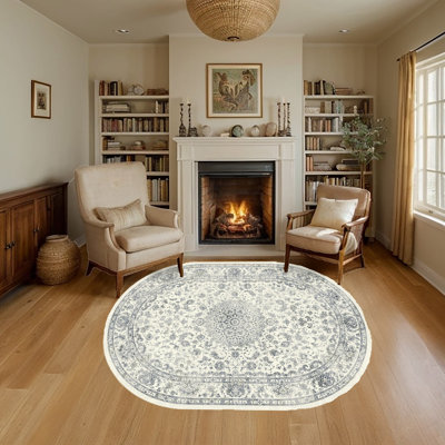 Tapis crème/gris light Attell