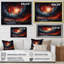 Rêves de galaxie astronomique orange gris-791541967-791541966