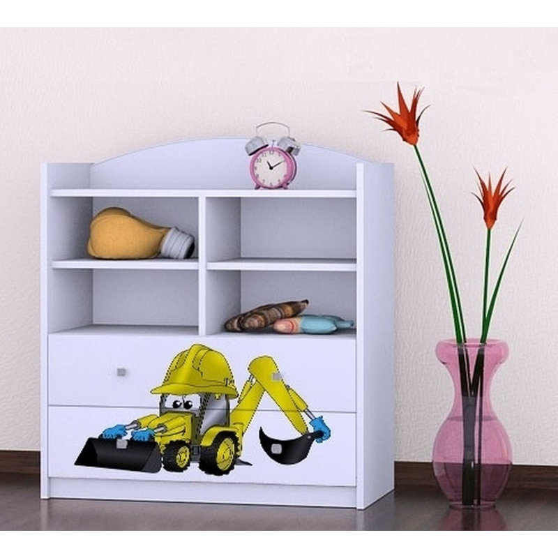 Ashlyn 86cm Cube Unit, White