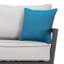 Ensemble de sièges de patio extérieur Sunbrella 5 pièces Venetia - Gris