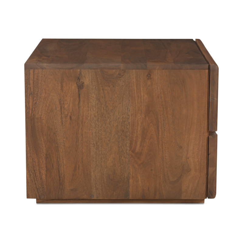 Watson 2 - Drawer Solid Wood Nightstand