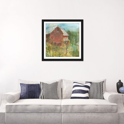 «Barn Orchard», reproduction sur toile