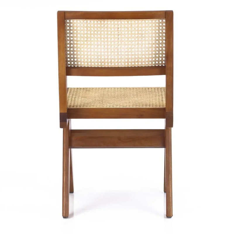 Chaise Cannuer Cane , Noyer