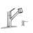 Sombra Single-Handle Pull-Out Sprayer Kitchen Faucet with Power Clean Spray Technology
