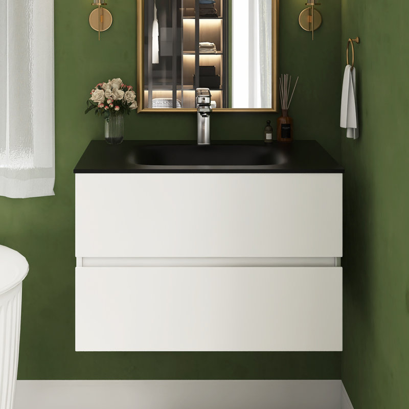 Meuble-lavabo simple 30 po avec comptoir