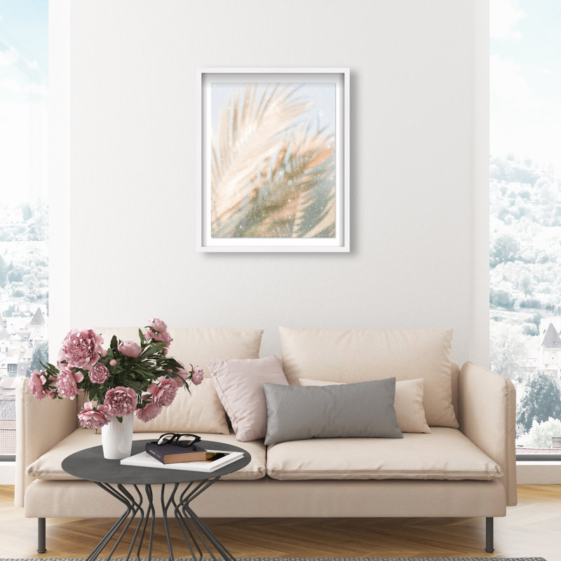 Golden Hour Framed Graphic Art, 46.5"H x 37.5"W, White Shadowbox