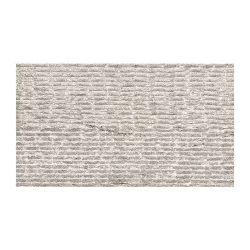 Rivage Grey Pinstripe 12x24 Limestone Wall Tile