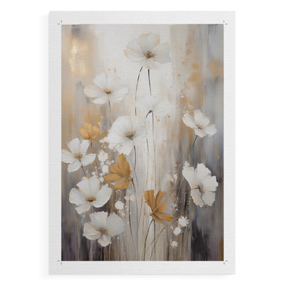 FLORAL Series CCCXXV -Canvas Print Only - NOT FRAMED