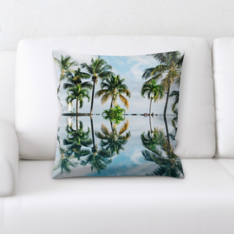 Microsuede Throw Pillow