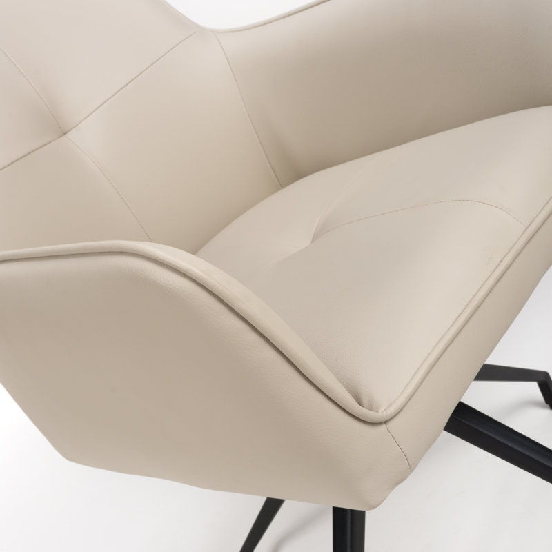Huttonsville Upholstered Dining Chair, Taupe