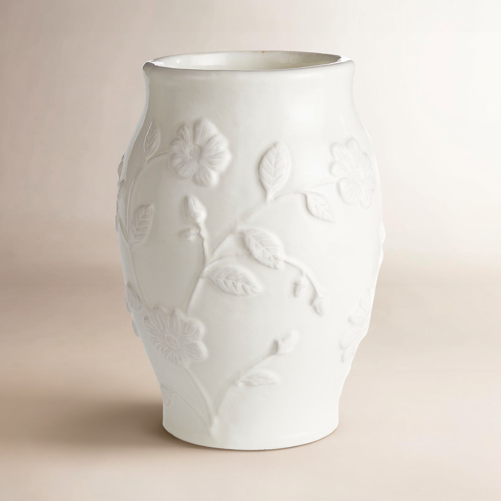 James 13'' Handmade Ceramic Table Vase