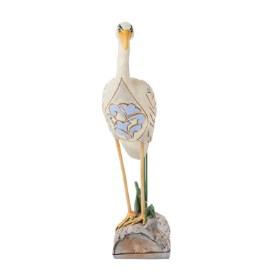 Jim Shore Heartwood Creek Coastal Blue Heron Bird Figurine 6 Inch