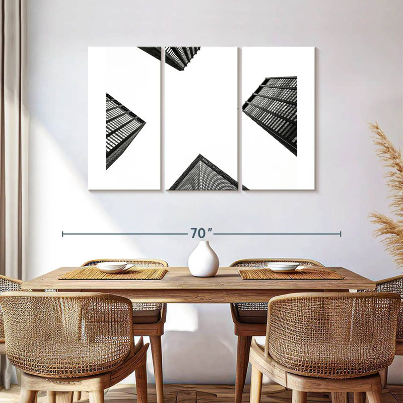 Lilie Urban High Rise Buildings, 36" H x 57" W