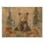 Tapis alphabet - Décoration murale en bois d'ours-152910948-152910950