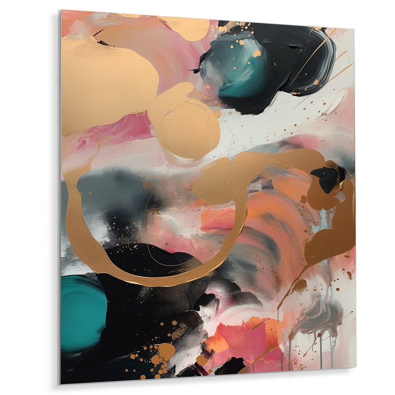 Décoration murale en métal, H 40 po x l 30 po x P 1 po