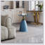 Table de bout en fer Luxury Design, table d'appoint ronde minimaliste pour petits espaces