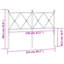 Anzor Metal Headboard-404715669-404715677
