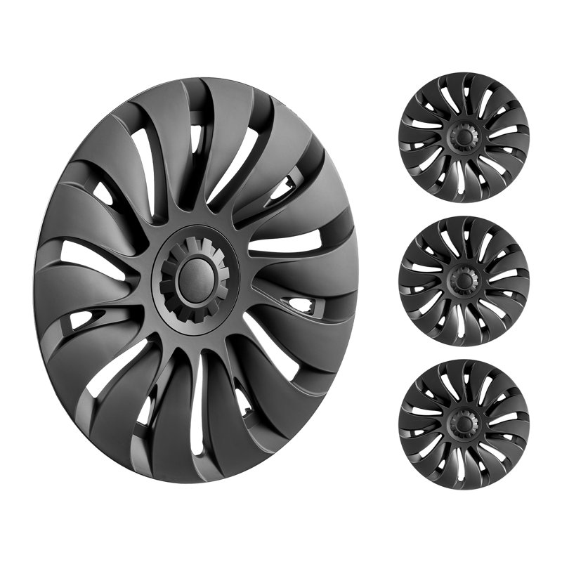 19" Wheel Rim Cover for 2021-2023 Model Y Hubcap with Valve Nozzle Hole