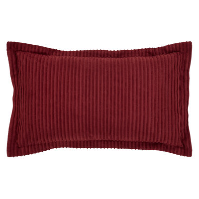 Jullian 100% Cotton Tufted Pillow Sham with Stripe Pattern Machine Washable Pillow Cover