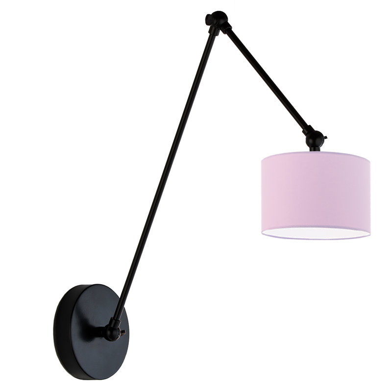 Bloomingdale A-Frame Sign Holder, Black, Light Purple
