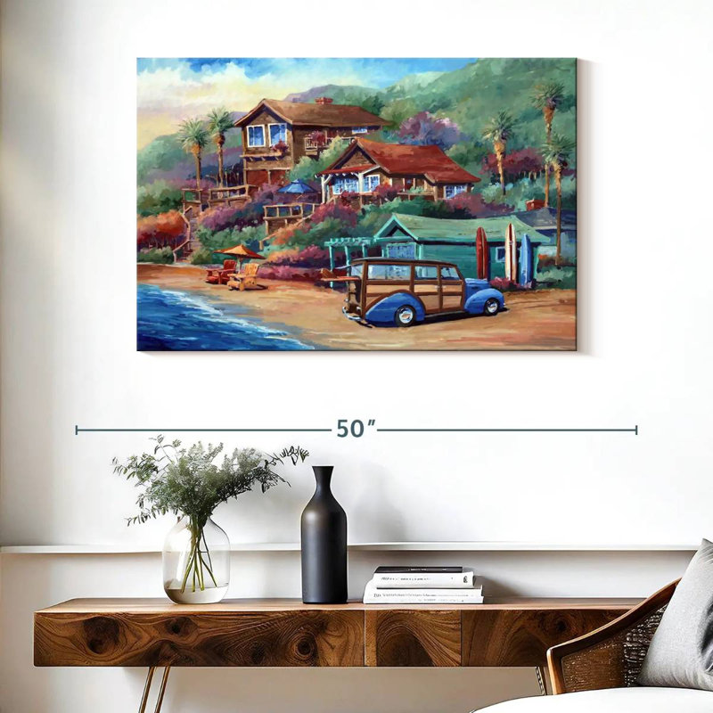 Gillard Surfin 'Crystal Cove, H 26 po x l 39 po