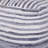 Andros Handmade Striped Blue Chindi Cotton Square Pouf Ottoman-1814189907