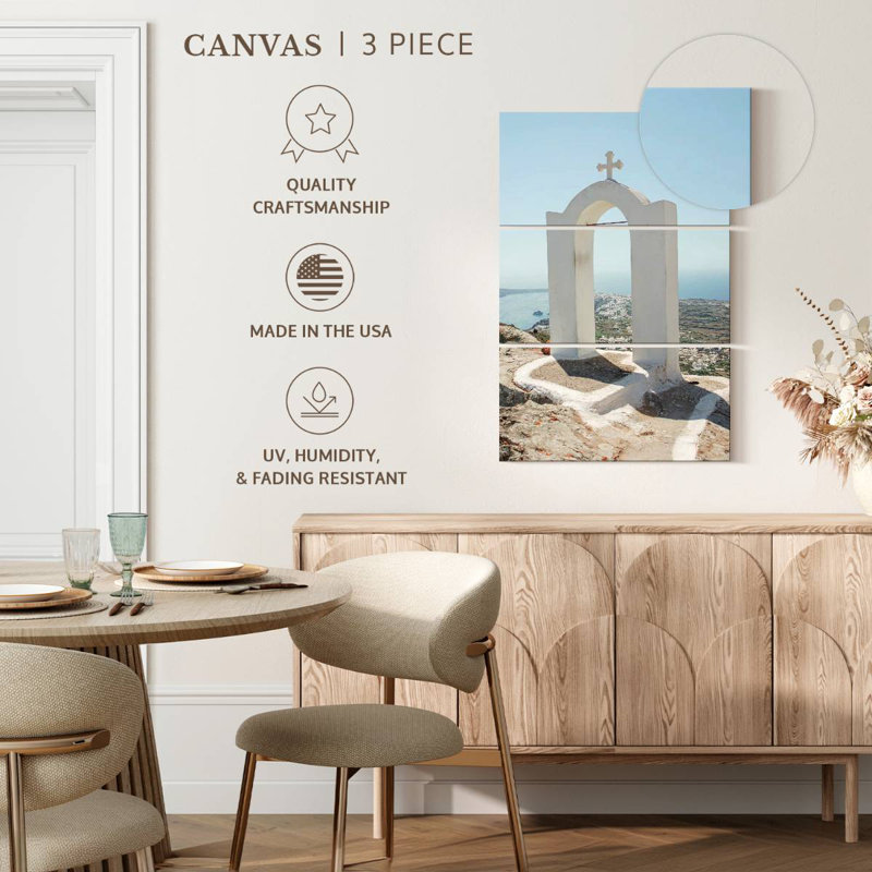 Masam White Santorini Cross
