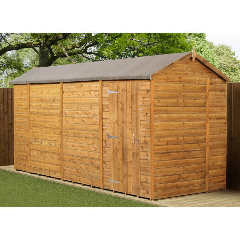 Modular Apex Garden Shed 14X6 No Windows, No