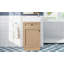 Meuble-lavabo 18,5 po avec lavabo réversible en résine